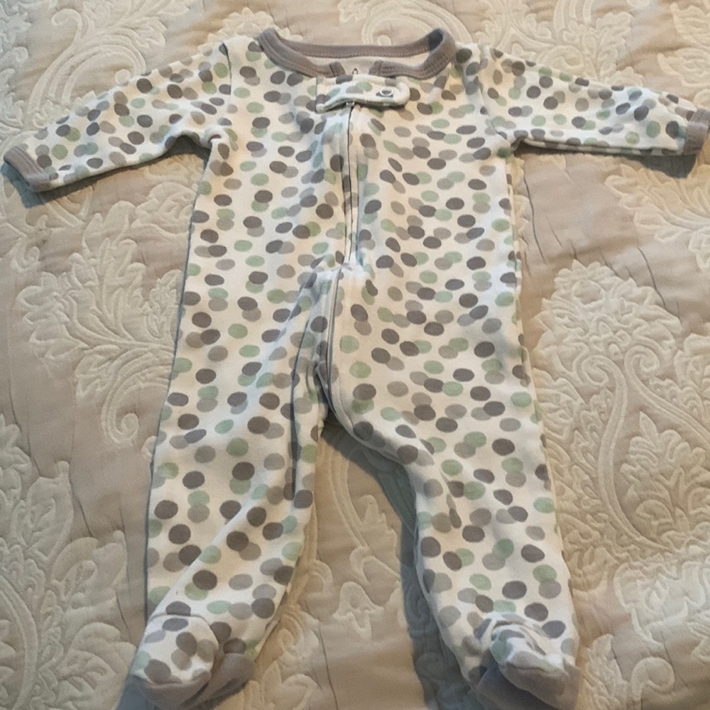Baby one piece zipper outfit